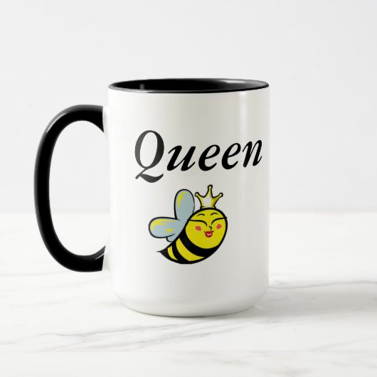 Cute Queen Bee Gift Coffee Mugs Mok (Links)