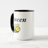 Cute Queen Bee Gift Coffee Mugs Mok (Voorkant links)