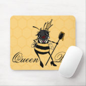 CUTE QUEEN BEE HORIZONTAL HONEYCOMB MUISMAT (Met muis)