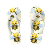 Cute Queen Bee Kinder Teenslippers (Voetbed)