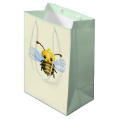 Cute Queen Bee Medium Cadeauzakje (Voorkant Gekanteld)