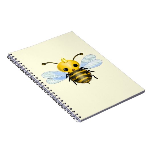 Cute Queen Bee Notitieboek (Rechterzijde)