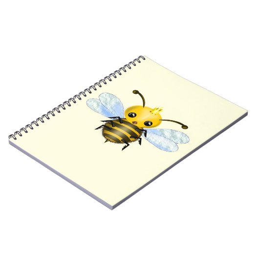 Cute Queen Bee Notitieboek (Linkerzijde)