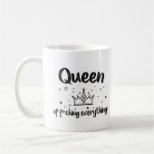 Cute Queen of f*Cking Alles! Koffiemok (Links)