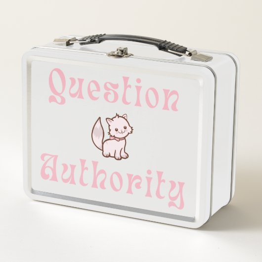 Cute Question Authority with Kitten (Voorkant)