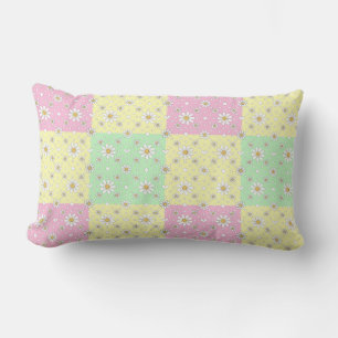 Cute Quilt Patterned Pillow Kussen