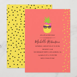 Cute quirky exotic tropical Beach Vrijgezellenfees Kaart