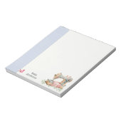 Cute Quirky Sewing Machine  Notitieblok (Linkerzijde)