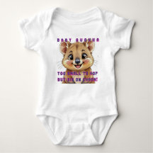 Cute Quokka Baby Bodysuit 
