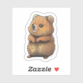 Cute Quokka Sticker (Vel)
