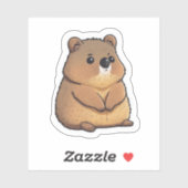 Cute Quokka Sticker (Vel)