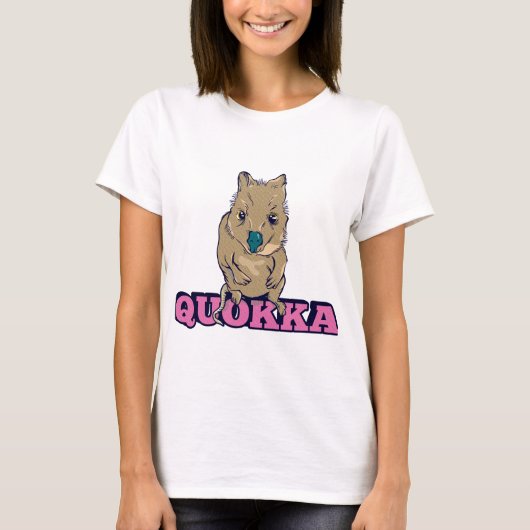 Cute Quokka T-shirt (Voorkant)