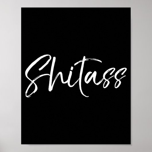 Cute Quote For Women Sarcastic Gag Gift Poster (Voorkant)