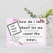 Cute Quote hoe ik van de kaarten hou (Staand voorkant)