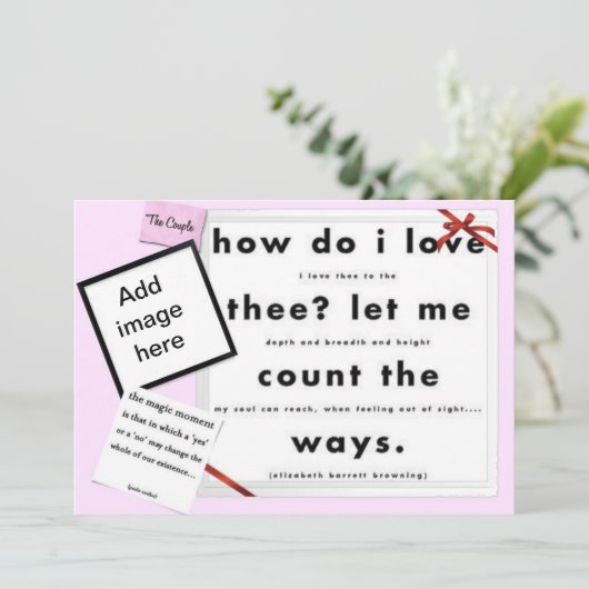 Cute Quote hoe ik van de kaarten hou (Staand voorkant)