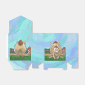 Cute Rabbit Animal Parade Bedankdoosjes (Uitgevouwen)