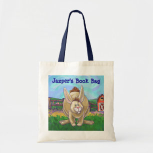 Cute Rabbit Animal Parade Book Bag Tote Bag