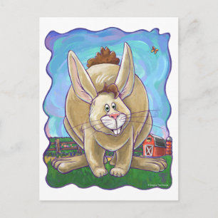 Cute Rabbit Animal Parade Briefkaart