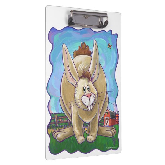 Cute Rabbit Animal Parade Klembord (Rechts)