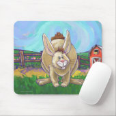 Cute Rabbit Animal Parade Muismat (Met muis)