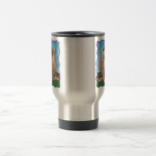 Cute Rabbit Animal Parade Reisbeker (Center)