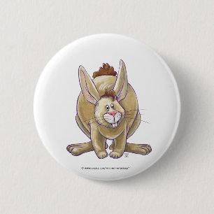 Cute Rabbit Animal Parade Ronde Button 5,7 Cm
