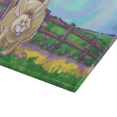 Cute Rabbit Animal Parade Snijplank (Hoek)