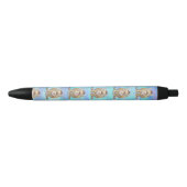 Cute Rabbit Animal Parade Zwarte Inkt Pen (Voorkant)