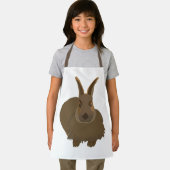 Cute Rabbit Bunny Kinderen Schort (Insitu)