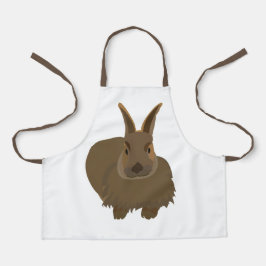 Cute Rabbit Bunny Kinderen Schort