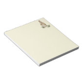 CUTE  RABBIT , BUNNY VANILLA NOTITIEBLOK (Schuin)