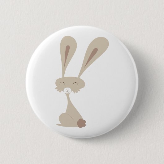 Cute Rabbit Button (Voorkant)