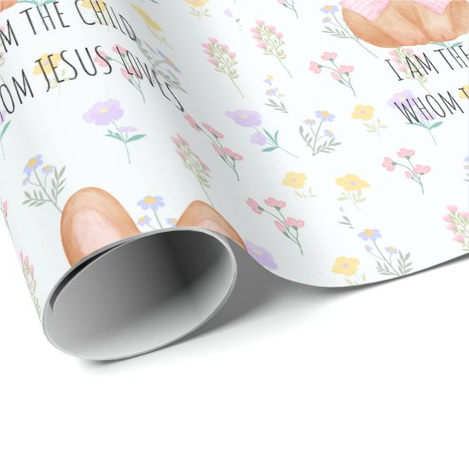 Cute Rabbit Cadeaupapier (Rol Hoek)