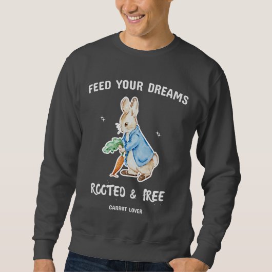 Cute Rabbit Carrot Lover T-Shirt (Voorkant)