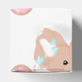 Cute Rabbit Cartoon Bunny Girls Birthday Bedankdoosjes (Bovenkant)