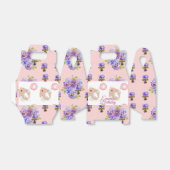 Cute Rabbit Cartoon Bunny Girls Birthday Party Fav Bedankdoosjes (Uitgevouwen)