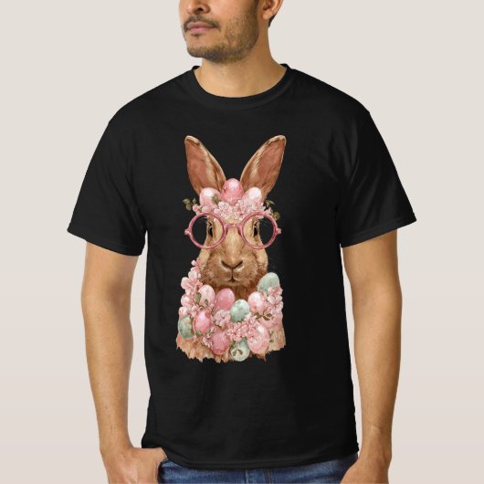 Cute Rabbit Gift T-shirt (Voorkant)