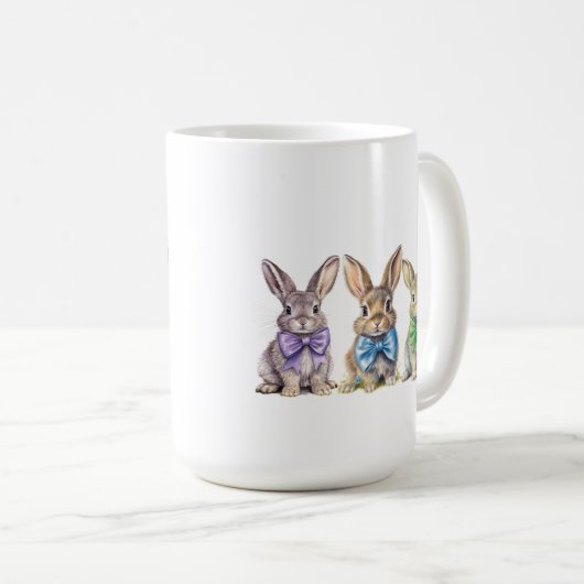 Cute Rabbit Mok (Voorkant rechts)