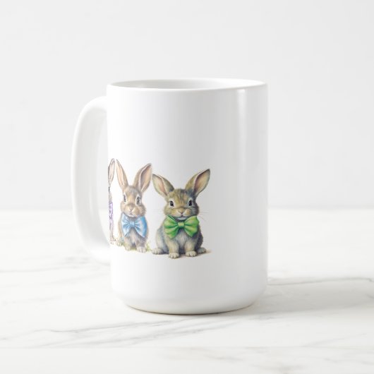 Cute Rabbit Mok (Voorkant links)