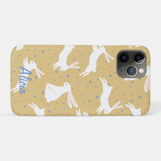 Cute Rabbit Pattern Design - Case-Mate iPhone Case (Achterkant (horizontaal))