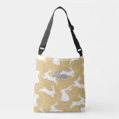 Cute Rabbit Pattern Design - Crossbody Tas (Voorkant)