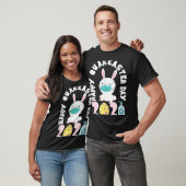 Cute Rabbit Quarantine Happy Easter Day Egg Huntin T-shirt (Unisex)