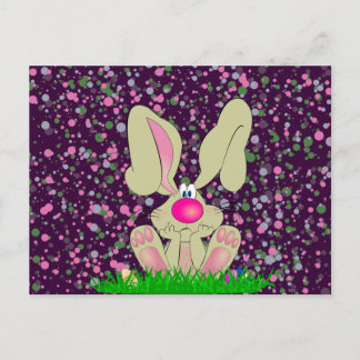 Cute Rabbit Recipe Card Briefkaart