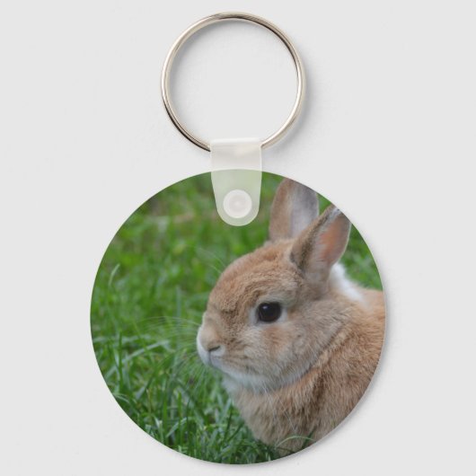 Cute Rabbit Sleutelhanger (Voorkant)