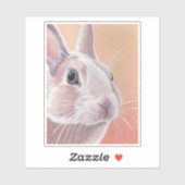 Cute Rabbit Sticker (Vel)