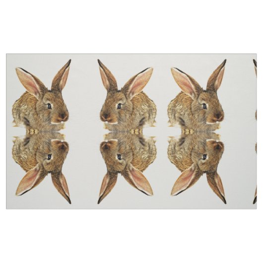 Cute Rabbit Stof (Fat Quarter)