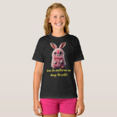 Cute Rabbit T-shirt (Voorkant volledig)