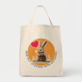 Cute Rabbit Tote Bag (Voorkant)