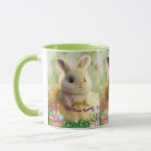 Cute Rabbit yellow jurk First Easter Specialized Mok (Links)