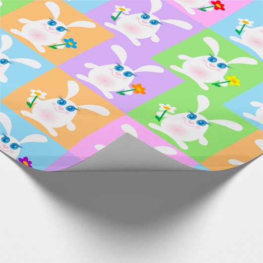 Cute Rabbits Cadeaupapier